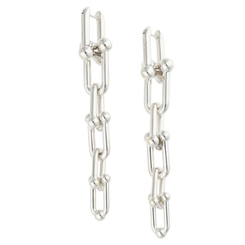 TIFFANY&Co. HardWear Graduated Silver Earrings Size ONE SIZE