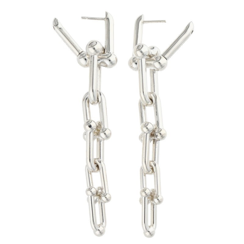 TIFFANY&Co. HardWear Graduated Silver Earrings Size ONE SIZE
