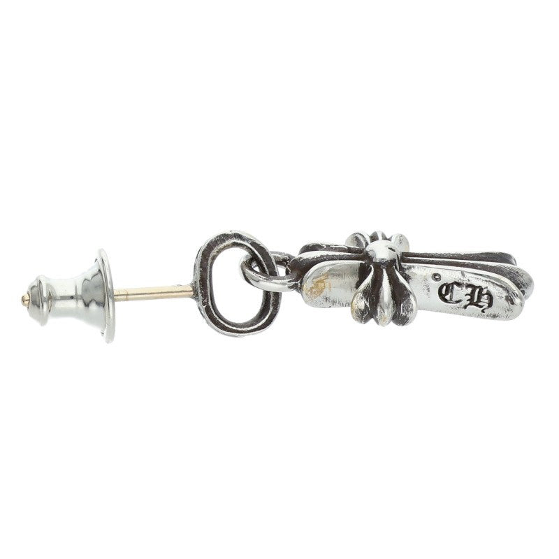 Chrome Hearts Baby Fat Drop Silver Earring Size ONE SIZE