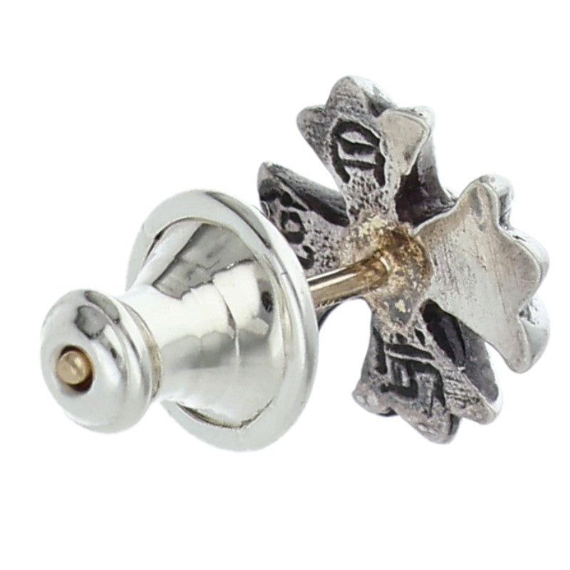 Chrome Hearts No2 CH Plus Stud Silver Earring Size ONE SIZE