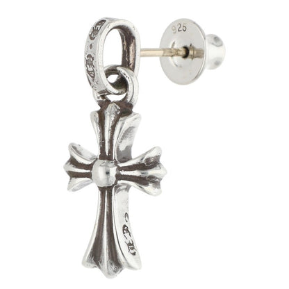 Chrome Hearts Baby Fat Drop Silver Earring Size ONE SIZE