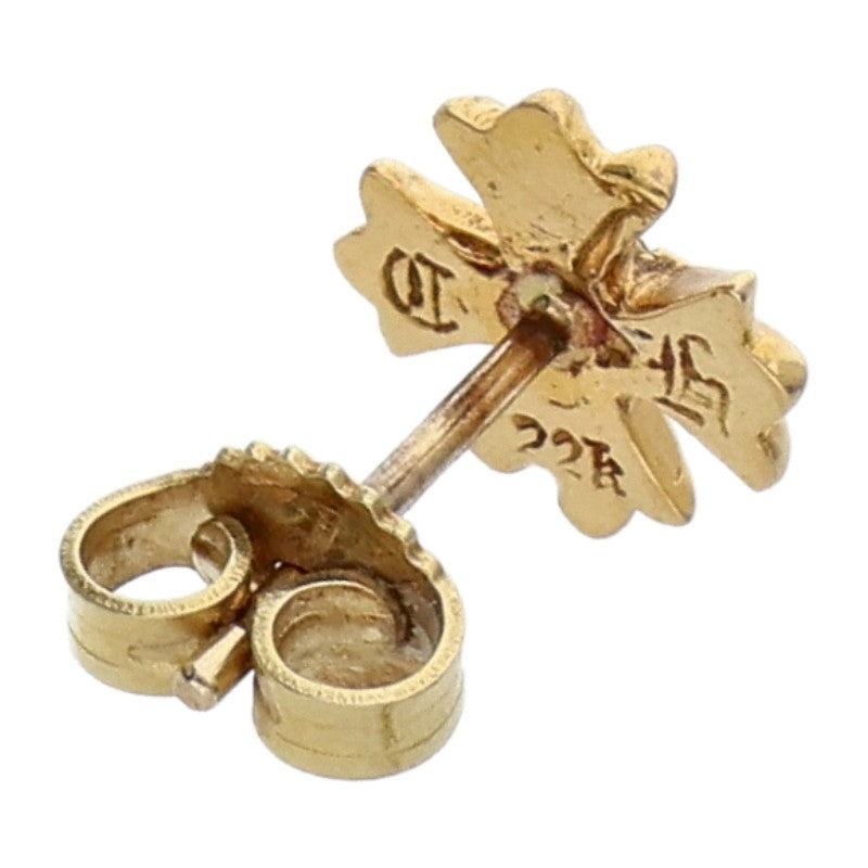 Chrome Hearts 22K CH Plus Stud Diamond Earring Size ONE SIZE