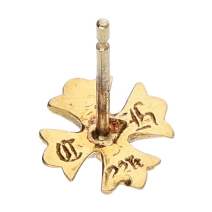 Chrome Hearts 22K CH Plus Stud Diamond Earring Size ONE SIZE