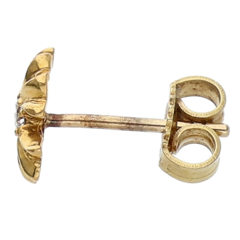 Chrome Hearts 22K CH Plus Stud Diamond Earring Size ONE SIZE