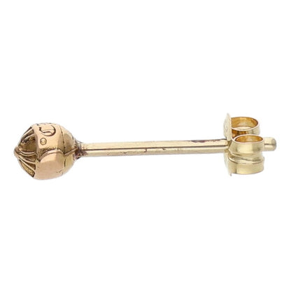 Chrome Hearts 22K Mini Cross Ball Stud Earring Size ONE SIZE