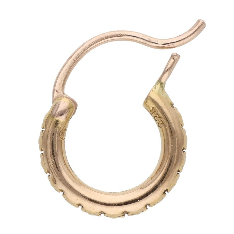 Chrome Hearts 22K ER TFL Gold Earring Size ONE SIZE