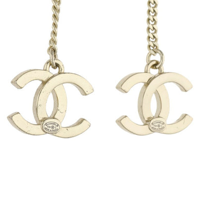CHANEL P20C CC Mark Rhinestone Earrings Size ONE SIZE