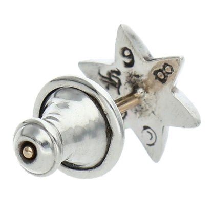 Chrome Hearts Star Stud Silver Earring Size ONE SIZE