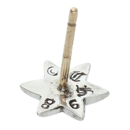Chrome Hearts Star Stud Silver Earring Size ONE SIZE