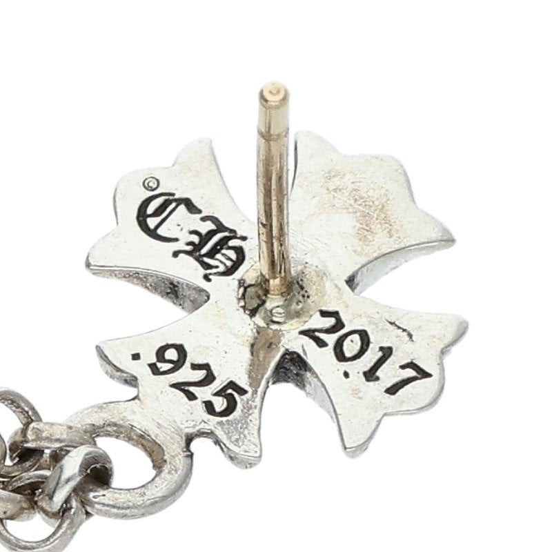 Chrome Hearts Chain Drop Dice Silver Earring Size ONE SIZE