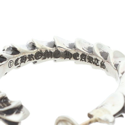 Chrome Hearts Crosstail Hoop Silver Earring Size ONE SIZE