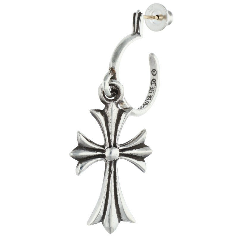 Chrome Hearts Tiny CH Cross Hoop Earring Size ONE SIZE