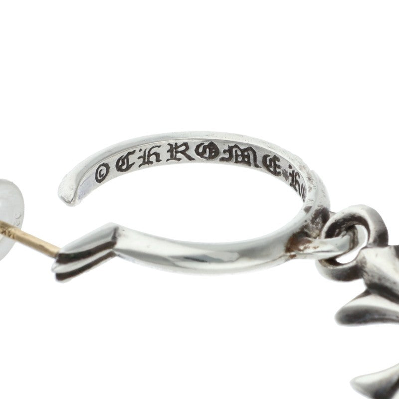Chrome Hearts Tiny CH Cross Hoop Earring Size ONE SIZE