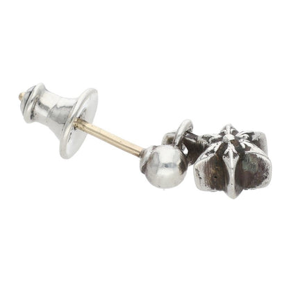 Chrome Hearts Tiny Star Drop Silver Earring Size ONE SIZE