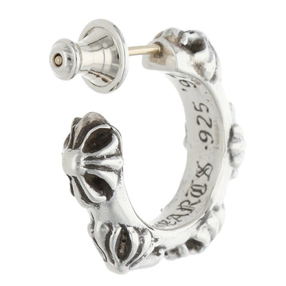 Chrome Hearts Small Cross Band Hoop Earring Size ONE SIZE