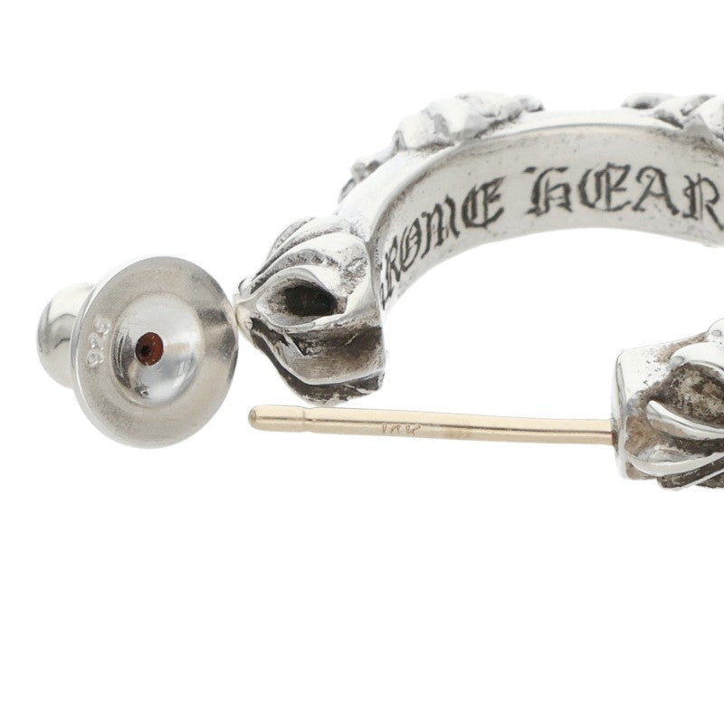 Chrome Hearts Small Cross Band Hoop Earring Size ONE SIZE