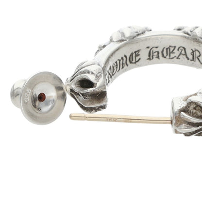 Chrome Hearts Small Cross Band Hoop Earring Size ONE SIZE