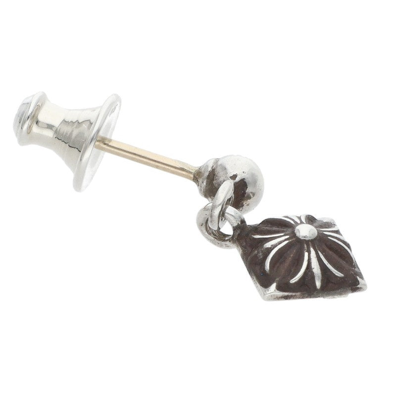Chrome Hearts Pyramid Plus Drop Silver Earring Size ONE SIZE