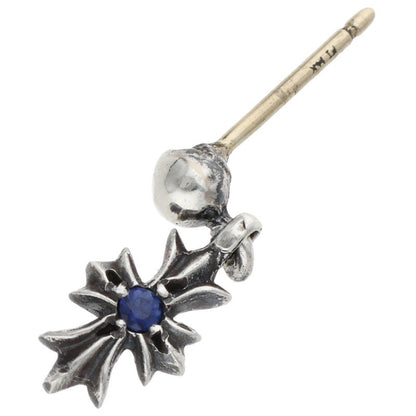 Chrome Hearts Tiny E CH Plus Sapphire Earring Size ONE SIZE