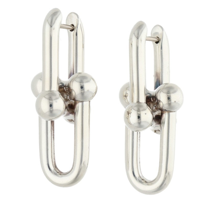 TIFFANY&Co. Hardware Sterling Silver Earring Size L