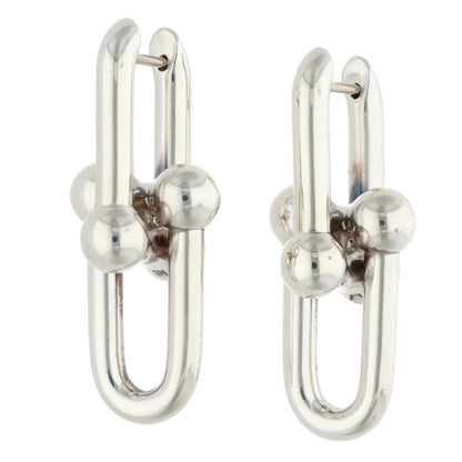 TIFFANY&Co. Hardware Sterling Silver Earring Size L