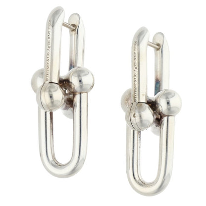 TIFFANY&Co. Hardware Sterling Silver Earring Size L
