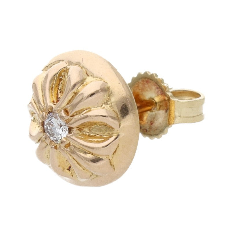 Chrome Hearts 22K Crossball 1 Stud Earring Size ONE SIZE