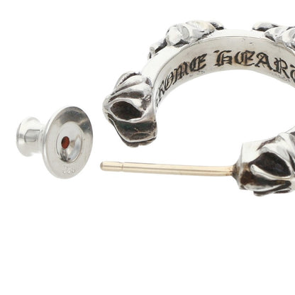 Chrome Hearts SML Crossband Silver Earring Size ONE SIZE