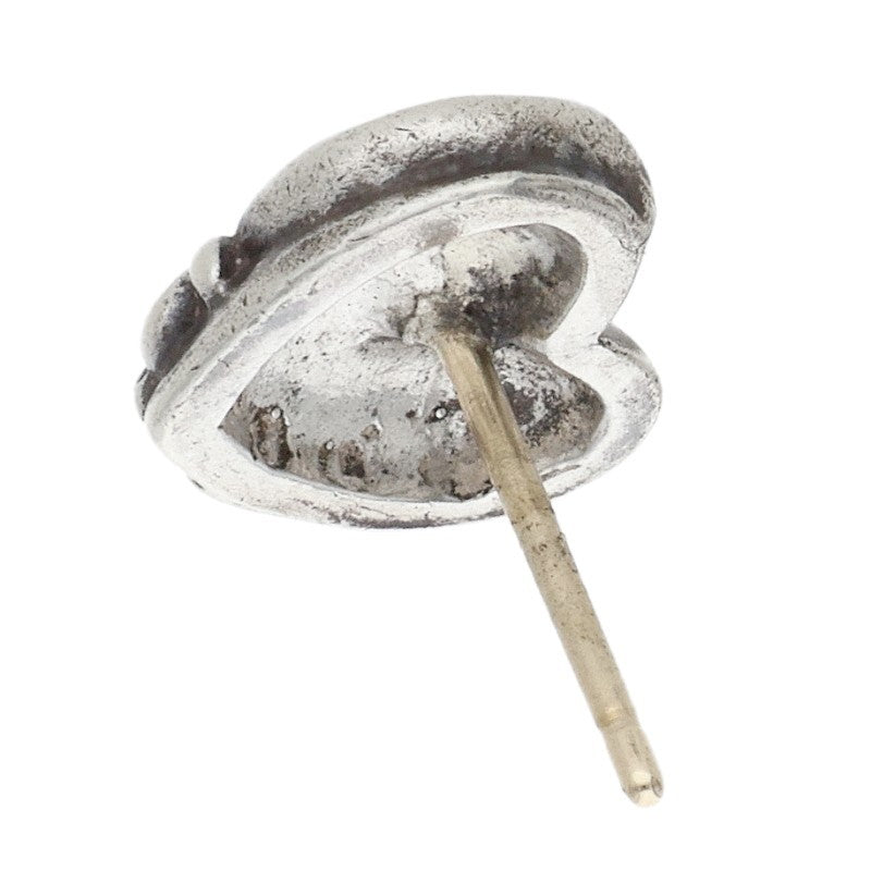 Chrome Hearts Heart Stud Silver Earring Size ONE SIZE