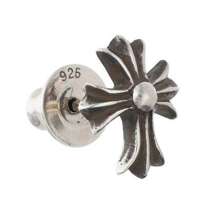 Chrome Hearts No2 CH Cross Stud Silver Earring Size ONE SIZE