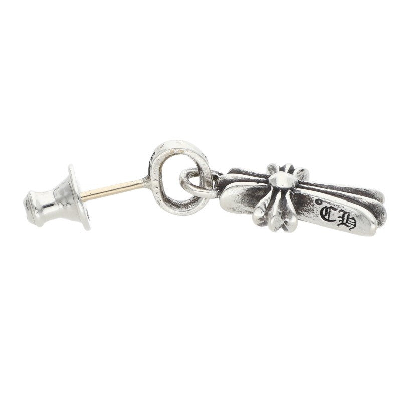 Chrome Hearts Baby Fat Drop Silver Earring Size ONE SIZE