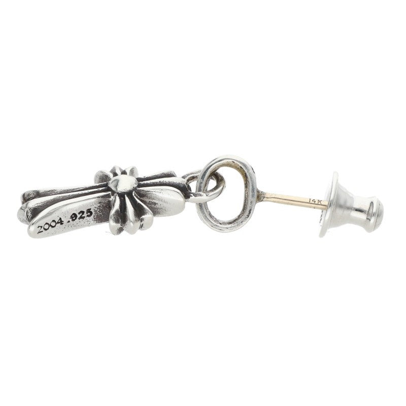 Chrome Hearts Baby Fat Drop Silver Earring Size ONE SIZE
