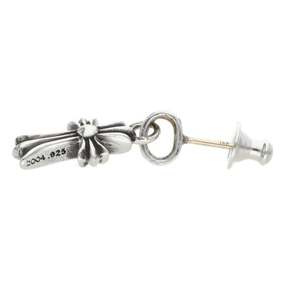 Chrome Hearts Baby Fat Drop Silver Earring Size ONE SIZE