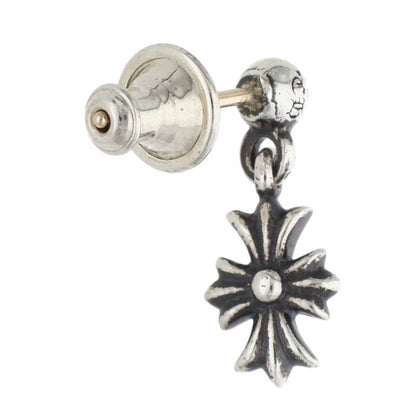 Chrome Hearts TNY E CH PLS Drop Silver Earring Size ONE SIZE