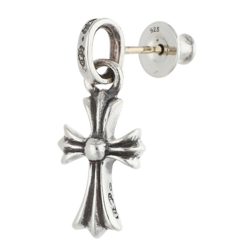 Chrome Hearts Baby Fat Drop Silver Earring Size ONE SIZE