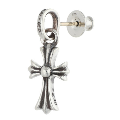 Chrome Hearts Baby Fat Drop Silver Earring Size ONE SIZE