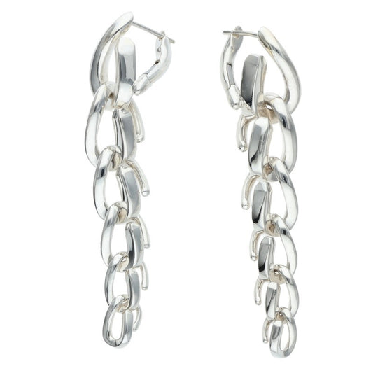 TIFFANY&Co. Forge Silver Earring Size ONE SIZE