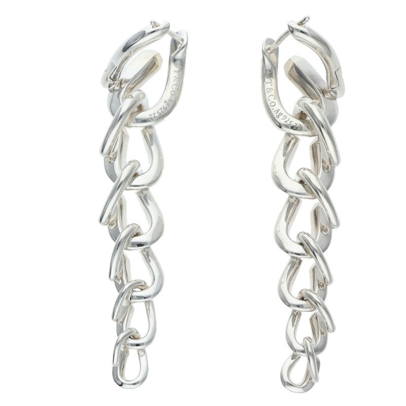 TIFFANY&Co. Forge Silver Earring Size ONE SIZE