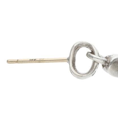 Chrome Hearts Baby Fat Drop Silver Earring Size ONE SIZE