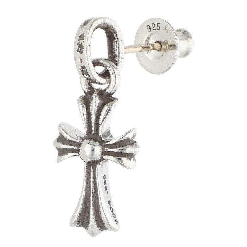 Chrome Hearts Baby Fat Drop Silver Earring Size ONE SIZE