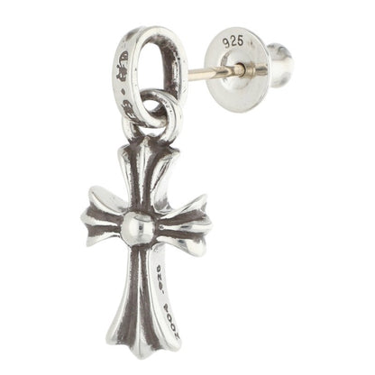 Chrome Hearts Baby Fat Drop Silver Earring Size ONE SIZE