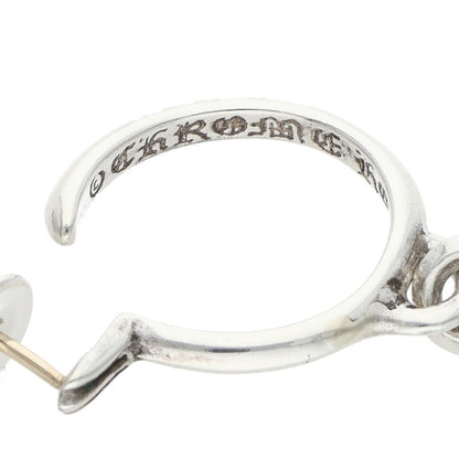 Chrome Hearts Tiny CH Cross Silver Earring Size ONE SIZE