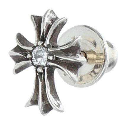 Chrome Hearts No2 CH Cross 1 Stud Earring Size ONE SIZE