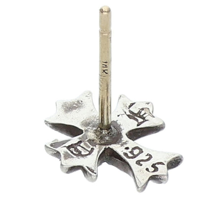 Chrome Hearts No2 CH Cross 1 Stud Earring Size ONE SIZE