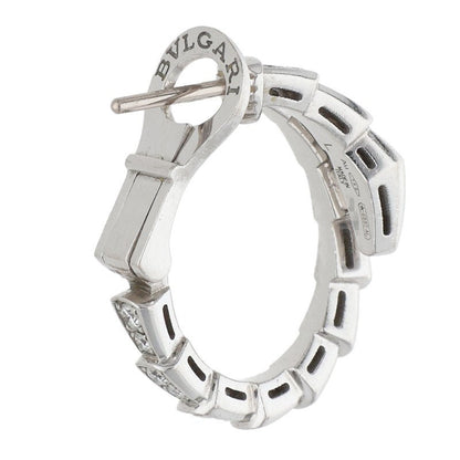 BVLGARI Serpenti Viper 18K WG Diamond Earring Size ONE SIZE