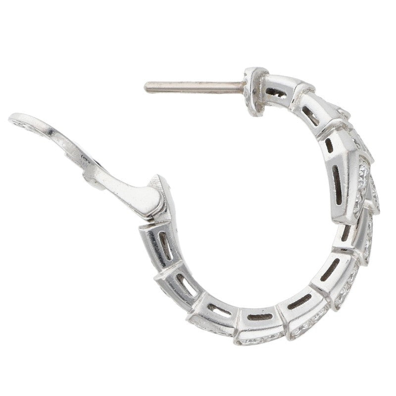 BVLGARI Serpenti Viper 18K WG Diamond Earring Size ONE SIZE
