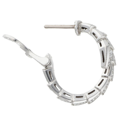 BVLGARI Serpenti Viper 18K WG Diamond Earring Size ONE SIZE