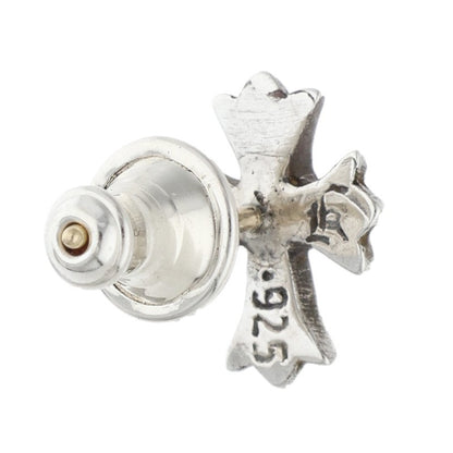 Chrome Hearts No2 CH CRS Cross Silver Earring Size ONE SIZE