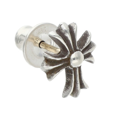 Chrome Hearts No2 CH CRS Cross Silver Earring Size ONE SIZE
