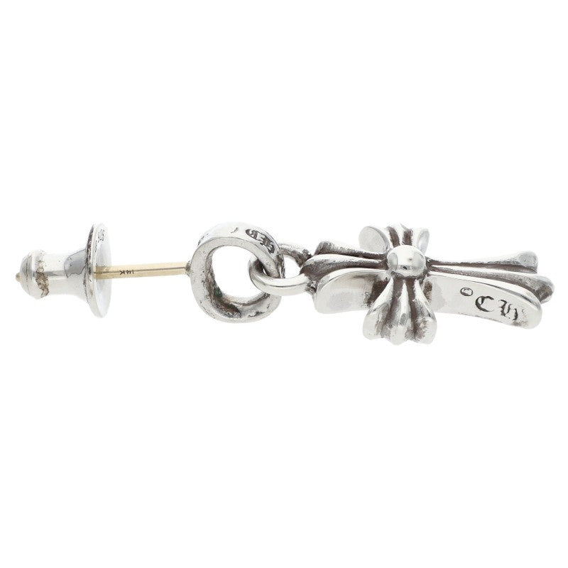 Chrome Hearts Baby Fat Drop Silver Earring Size ONE SIZE
